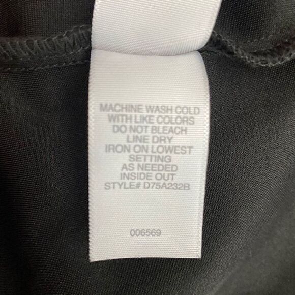 Rebecca B Black Faux Suede Sleeveless Dress - Picture 6 of 6